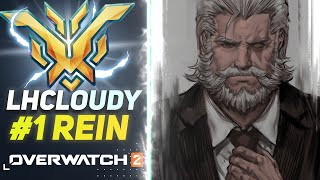 1 REINHARDT quotLHCLOUDYquot TECH KING  Overwatch 2 Montage [upl. by Nitsreik]