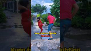 When the strongest race meets kung fu master omaben aathifa trending lucu funny shortvideo [upl. by Bobbi]