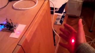 Arduino laser tripwire [upl. by Pollux185]