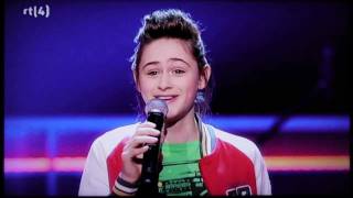 Bente Fokkens sings quotLostquot at the Voice Kids blind auditions 2012 [upl. by Dahsar]