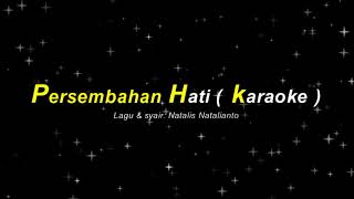 Lagu Komuni  Persembahan Hati  karaoke [upl. by Namlak358]