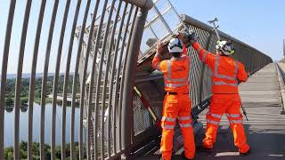 Erskine Bridge  Renfrewshire Doors Open Days 2021 [upl. by Nywroc964]