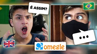 Brazilians Teach Me Portuguese Tongue Twisters 😂  Omegle [upl. by Airdnaid847]