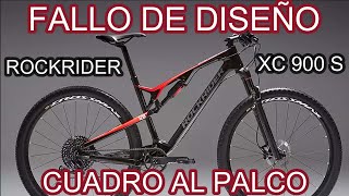 FALLO GRAVE DE DISEÑO😱 ROCKRIDER XC900S MTB [upl. by Akiv]