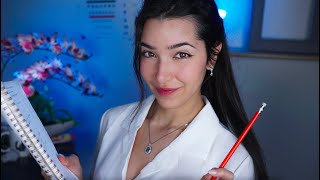 ASMR Full Cranial Nerve Exam For Your Relaxation 🌙 [upl. by Schroeder]