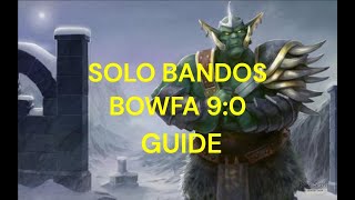 OSRS General Graardor Solo Bowfa Guide 90 EASIEST METHOD Bandos 40 Kill Trips 2024 [upl. by Delle]