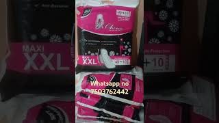 Sanitary Pads 4010 pads Offer price ₹250 XXLSize padsXXL cotton pads ultra thin [upl. by Prouty471]