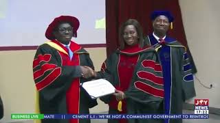 NiBS June 2024 Doctoral Graduation Ceremony  JOY NEWS TV [upl. by Fredel]