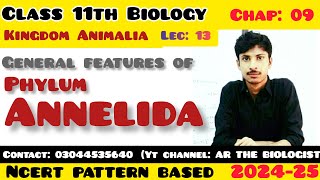 General characterstics of Phylum Annelida Segmented worms Kingdom Animalia Invertebrates Zoology [upl. by Ylil]