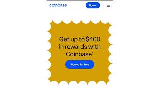 Get 400 Rewards on Coinbase and Trade Crypto [upl. by Ennirroc]