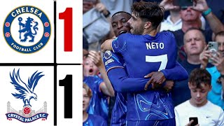 Crystal Palace vs Chelsea  HIGHLIGHTS  Premier League 2425  Nicolas Jackson Goal [upl. by Allix]