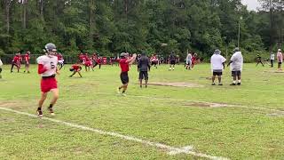 Hoke County Bucks Football Practice Warm Up [upl. by Jolee72]