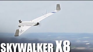 Flite Test  Skywalker X8  REVIEW [upl. by Letha]