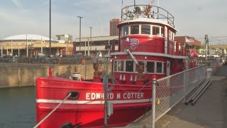 Cotter Fireboat getting ready to celebrate 125th anniversary [upl. by Eanahc]