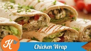 Resep Ayam Tortilla Healthy Chicken Wrap Recipe Video  MELATI PUTRI [upl. by Fatimah]