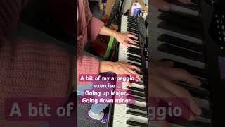 A bit of my arpeggio exercise… piano arpeggios practice singer [upl. by Mira816]