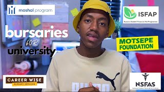 BURSARIES IN SA How To Get Funding For University 2024 [upl. by Aicina]