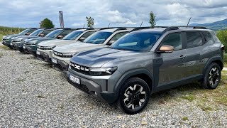 DACIA DUSTER different SPECS  JOURNEY vs EXTREME 4X2 vs 4X4 exterior amp interior [upl. by Juan909]