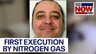 Alabama execution Kenneth Eugene Smith to die in first execution by nitrogen gas  LiveNOW from FOX [upl. by Soirtimid]