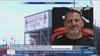 Former Poteau High School head football coach under investigation by Oklahoma State Board of Educati [upl. by Euqinemod]