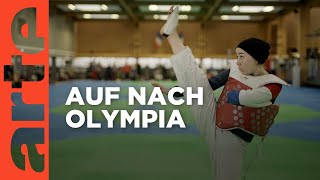 Frankreich Paris 2024 Athleten im Exil  ARTE Reportage [upl. by Nonahs101]