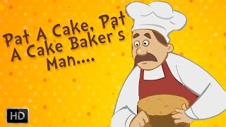 Pat A Cake Pat A Cake Bakers Man  Kids Songs  Nursery Rhymes  Baby Songs  Animation [upl. by Baer966]