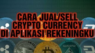 Cara JualSell Cryptocurrency di Aplikasi Rekeningku [upl. by Leonora471]