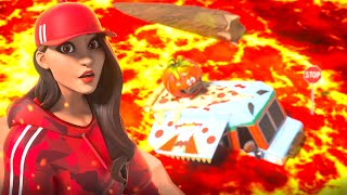 Je TESTE le MODE THE FLOOR IS LAVA sur FORTNITE  🌋 [upl. by Jovi]