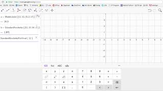 Statistik geogebra [upl. by Ritchie608]