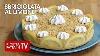 SBRICIOLATA AL LIMONE  Ricetta TV Fatto in Casa per Voi [upl. by Tedder291]