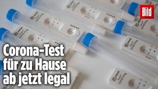 Virologe über CoronaSchnelltest So sicher ist der Selbsttest [upl. by Awe]