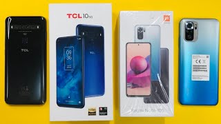 TCL 10 5G vs Xiaomi Redmi Note 10s [upl. by Rednael]