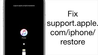 supportapplecomiphonerestore iPhone 11XSX877 Plus6s65s5 1 Click Fix [upl. by Mallin608]