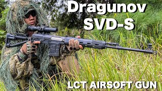 【新作レビュー LCT ドラグノフ SVDS】今までのLCTと一味違った新製品が凄い airsoft エアソフト airsoft レビュー 玩具 サバゲー サバゲ サバイバルゲーム [upl. by Ecinerev515]