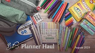 Back to School Planner Haul  August 2024 [upl. by Wilma]