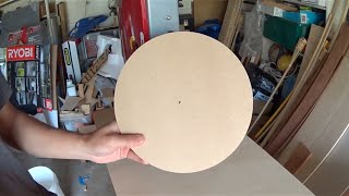 Cutting Perfect Circles on the Bandsaw [upl. by Gladine637]