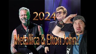 ARE YOU KIDDING ME 2024 METALLICA amp ELTON JOHN REACTIONFuneral For A Friend Love Lies Bleeding [upl. by Nad]