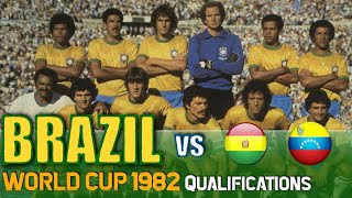 Brazil World Cup 1982 All Qualification Matches Highlights  Road to Spain [upl. by Stratton]