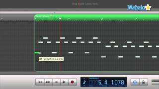 GarageBand Tutorial  Editing MIDI [upl. by Anizor819]