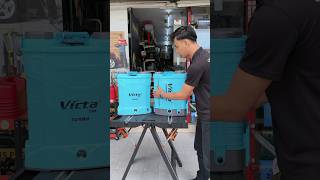 VOCTA BATTERY POWER SPRAYER TURBO 20Liter pumpracun pump victa fyp racunrumput [upl. by Sverre]