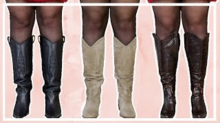 7 LAARZEN PASSEN VOOR BREDERE KUITEN 👢✨  OMODA SHOPLOG  Irina Touw [upl. by Ellmyer]