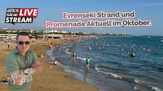 Evrenseki Strand und Promenade Aktuell im Oktober Live [upl. by Blane538]