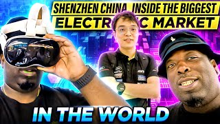 Inside of Shenzhen China largest Electronic Market [upl. by Notxap]