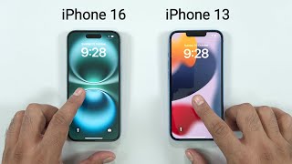 iPhone 16 vs iPhone 13  SPEED TEST [upl. by Eiznek]