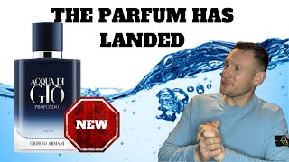 New Acqua di gio profondo Parfum [upl. by Nanon]