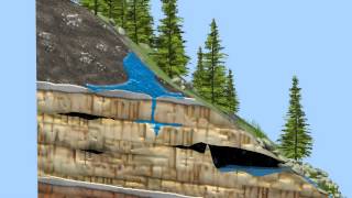 Cave Formation 3D Animation [upl. by Oahc]