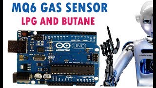 LPG GAS sensorMQ6 using arduino uno in proteus [upl. by Namlak453]