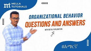 Organizational Behavior Questions and Answers organization behaviour exam questionandanswer [upl. by Diandre]