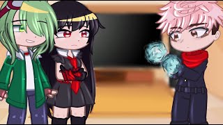 Akame Ga Kill React To Itadori Yuji  Gacha React [upl. by Ahsinev]