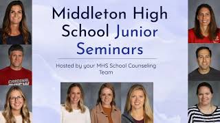 Middleton High School  Junior Seminar 2024 [upl. by Enivid799]